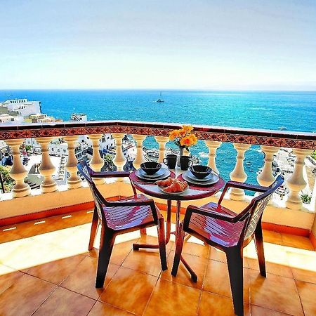 Front Line Ocean View 2Bed Wi-Fi Your Holiday Home Puerto de Santiago  Eksteriør bilde
