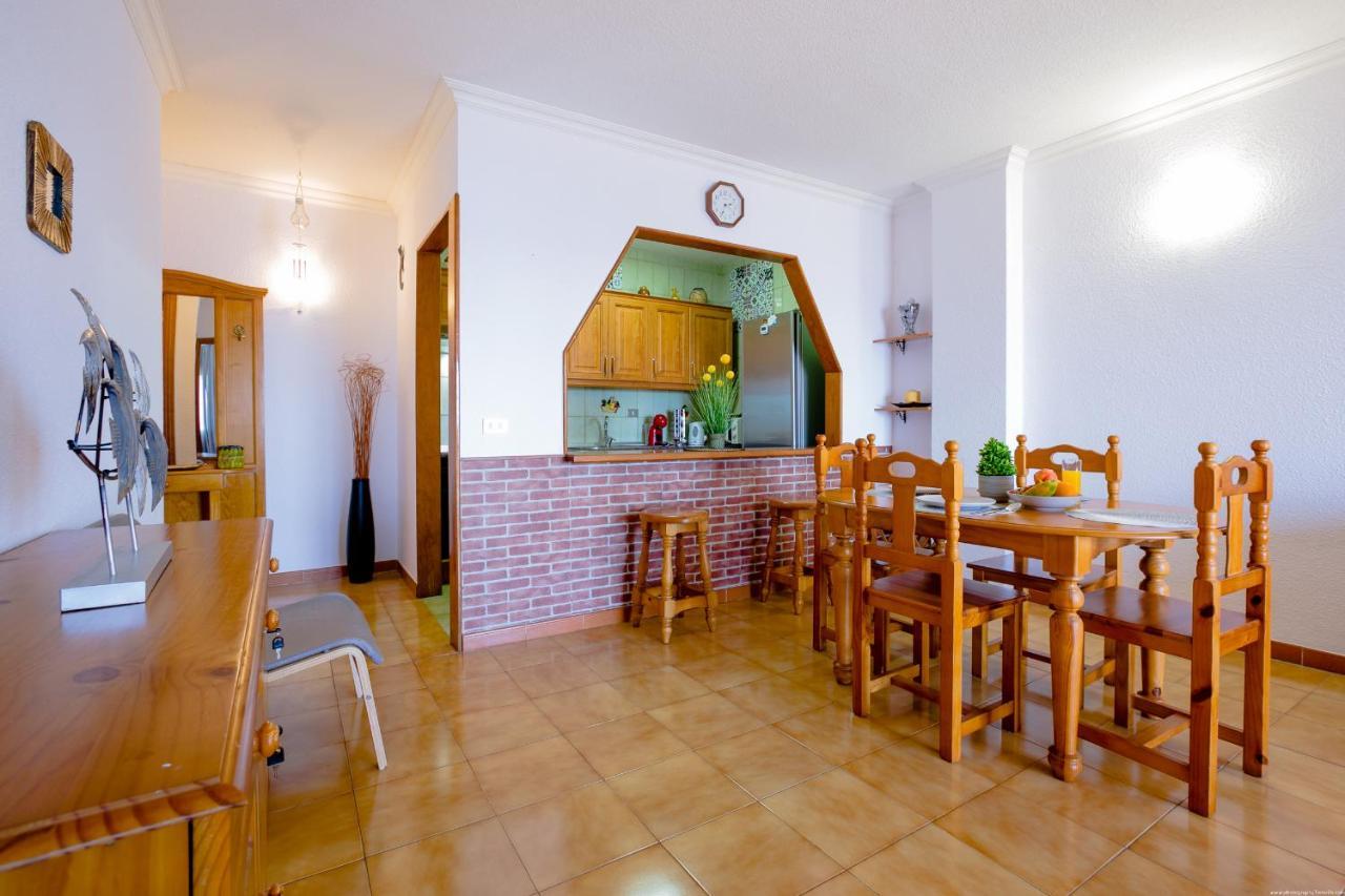 Front Line Ocean View 2Bed Wi-Fi Your Holiday Home Puerto de Santiago  Eksteriør bilde