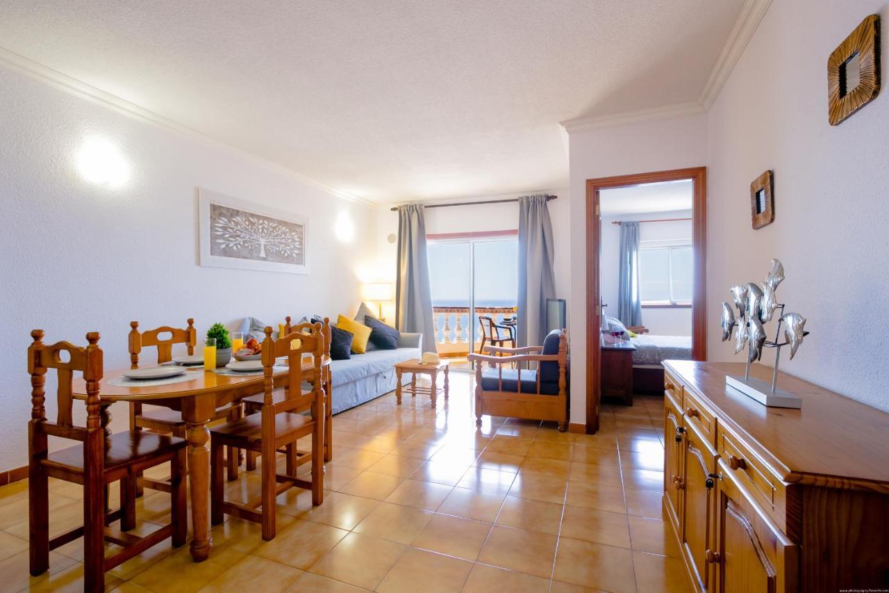 Front Line Ocean View 2Bed Wi-Fi Your Holiday Home Puerto de Santiago  Eksteriør bilde